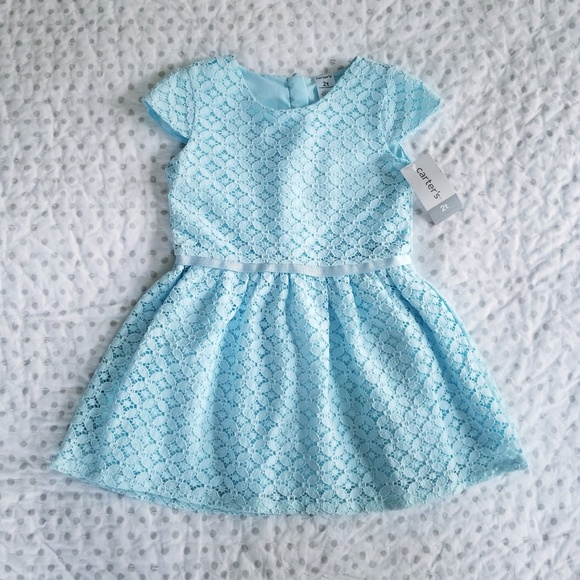 2t blue dress